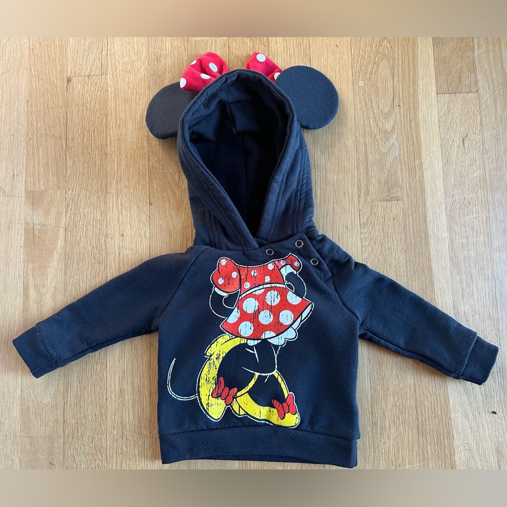 Minnie Mouse Hoodie for 3-6m Baby Girl